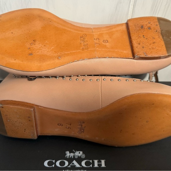 Coach Jody Nude-Beechwood/2 Embossed Straps, Size 7.5, Very Flattering, NWB, NEW - Picture 6 of 9